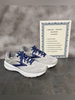 Brooks Adrenaline GTS 22 Women's Gray Running Shoes 1203531B045 Size 10B